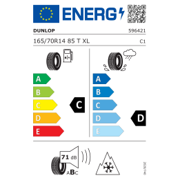 Dunlop All Season 2 165/70R14 85T XL