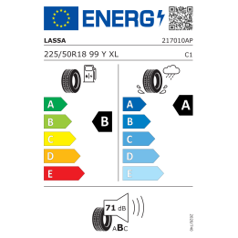 Lassa Competus H/P3 225/50R18 99Y