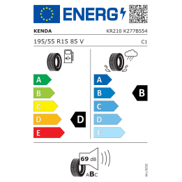 Kenda Kenetica Pro KR210 195/55R15 85V