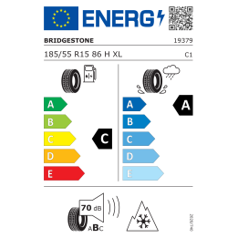 Bridgestone Weather Control A005 Evo 185/55R15 86H XL