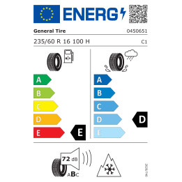 General Grabber AT3 235/60R16 100H