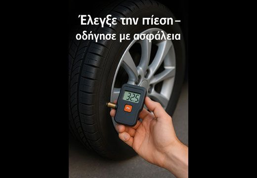 Γιατί Είναι Σημαντική η Σωστή Πίεση στα Ελαστικά του Αυτοκινήτου;